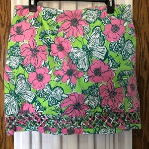 Lilly Pulitzer Butterfly Skirt